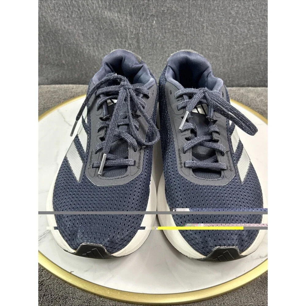 Adidas Duramo SL Mens Running Shoes Navy Blue White Athletic Sneakers 11.5 IE969